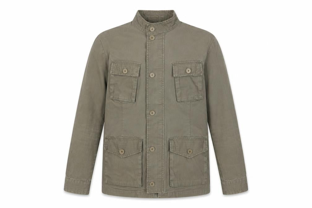 Simon Clark Mens Green Jacket Size S Zip