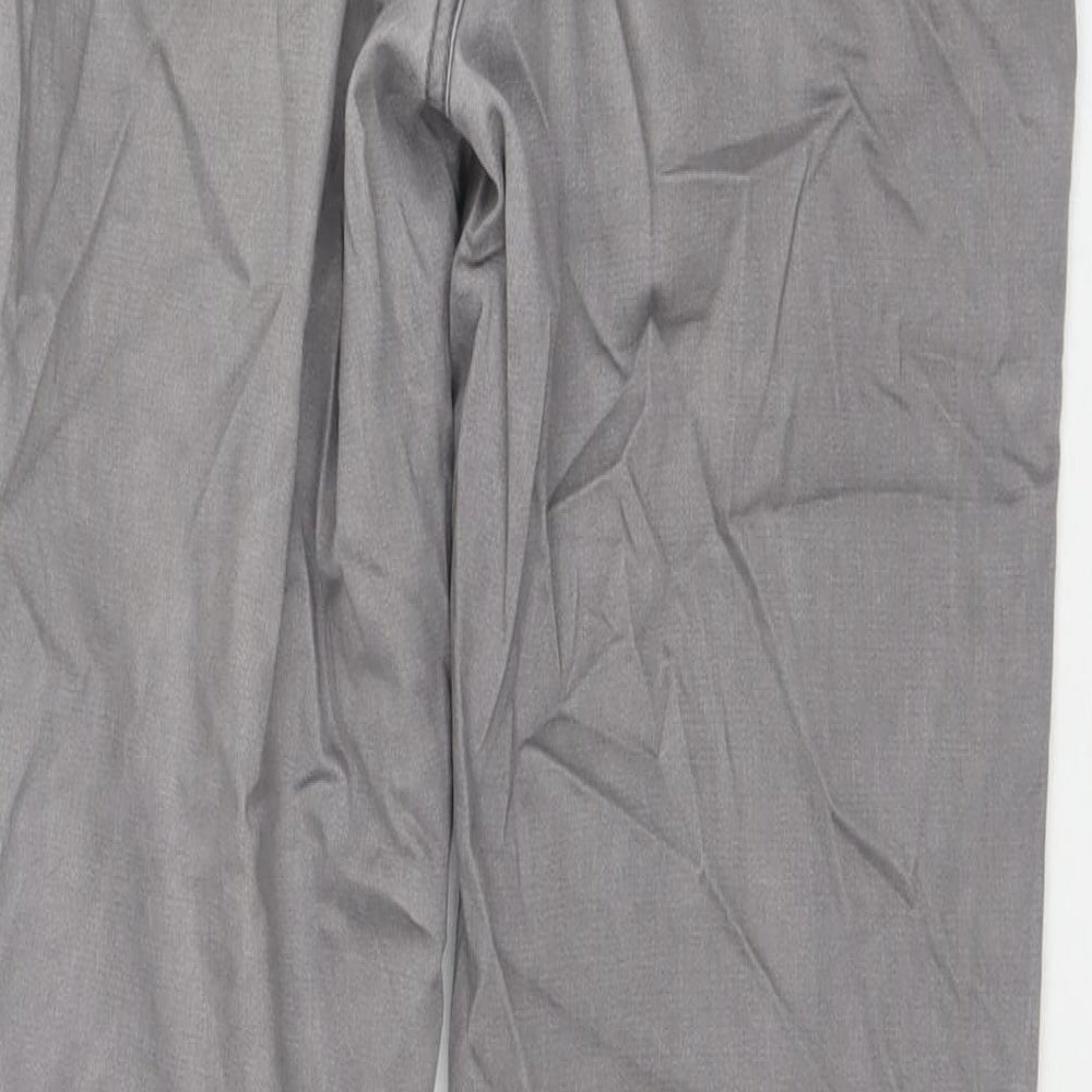 Cortefiel Mens Grey Cotton Straight Jeans Size 32 in L31 in Regular Zip