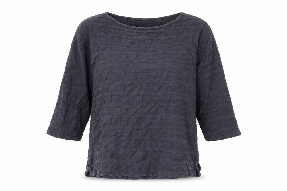 Womens UK Size 8 Jack Wills Grey Cotton Blouse