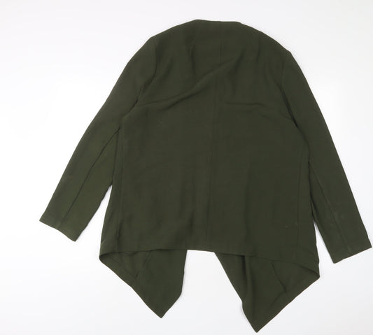 Dorothy Perkins Womens Green Jacket Blazer Size 8 - Open Back