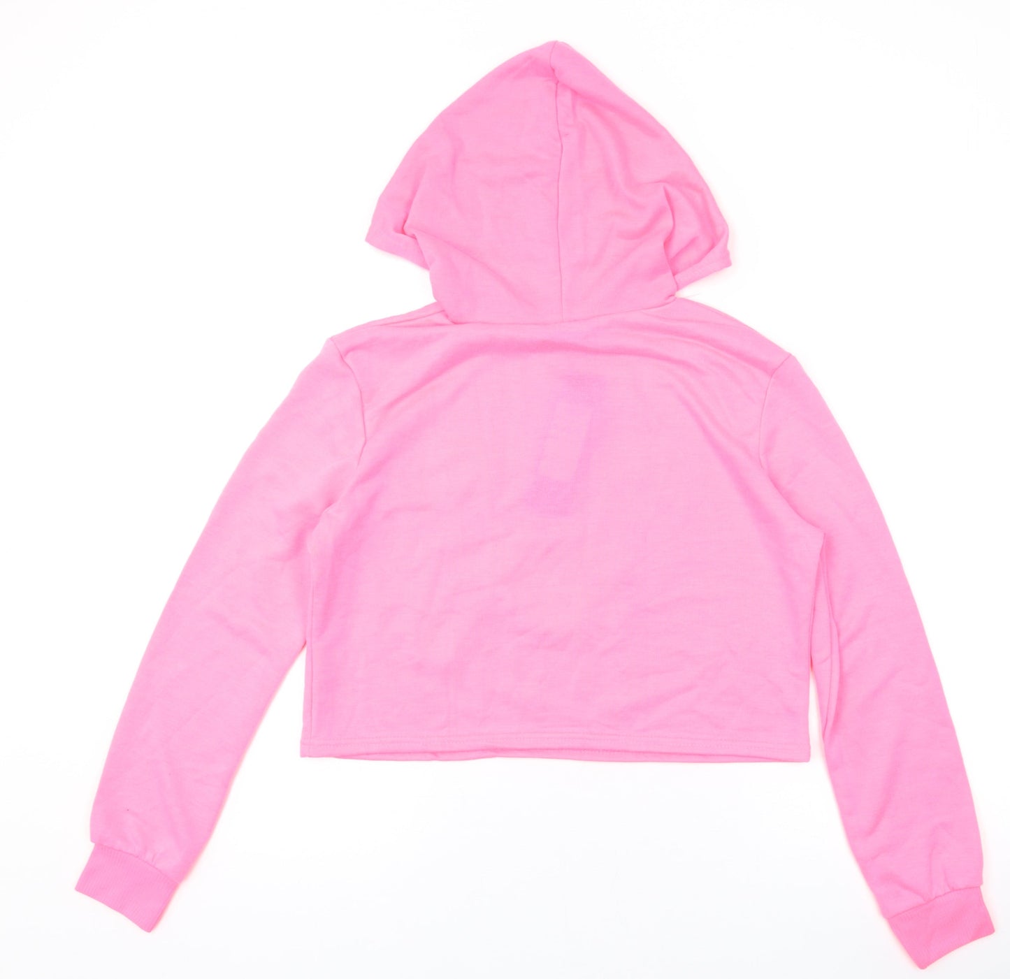 Stylewise Girls Pink Polyester Pullover Hoodie Size S Pullover