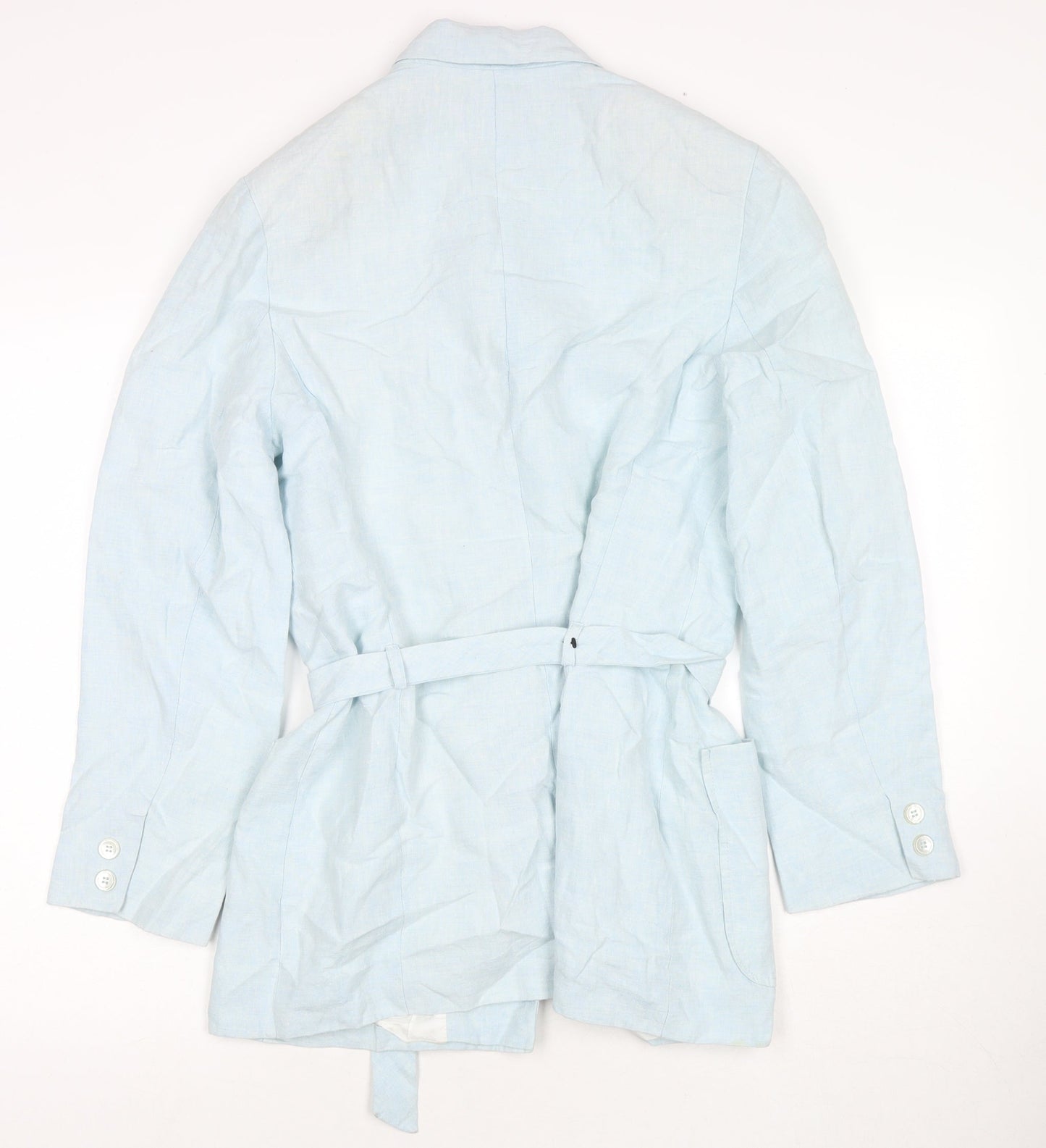 Kaliko Womens Blue Jacket Size 16 Button
