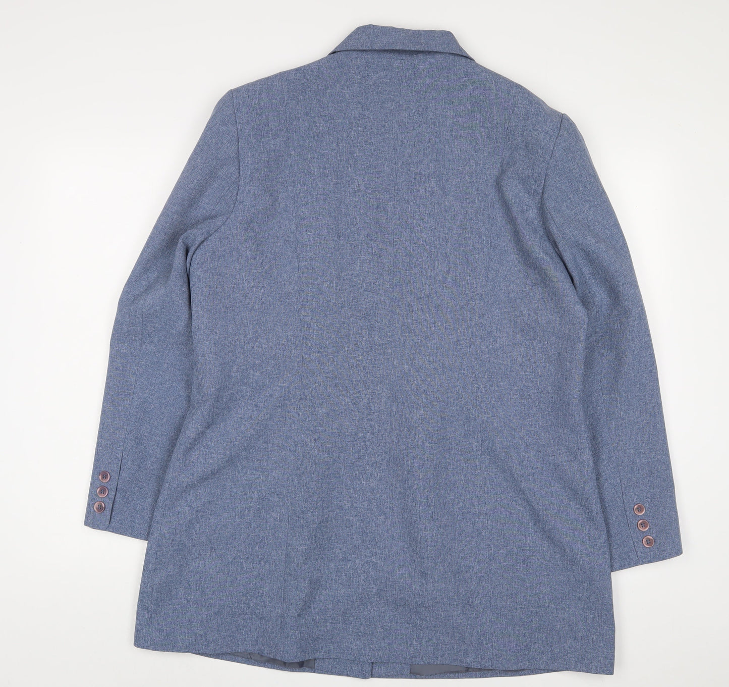 Bonmarché Womens Blue Jacket Blazer Size 16 Button