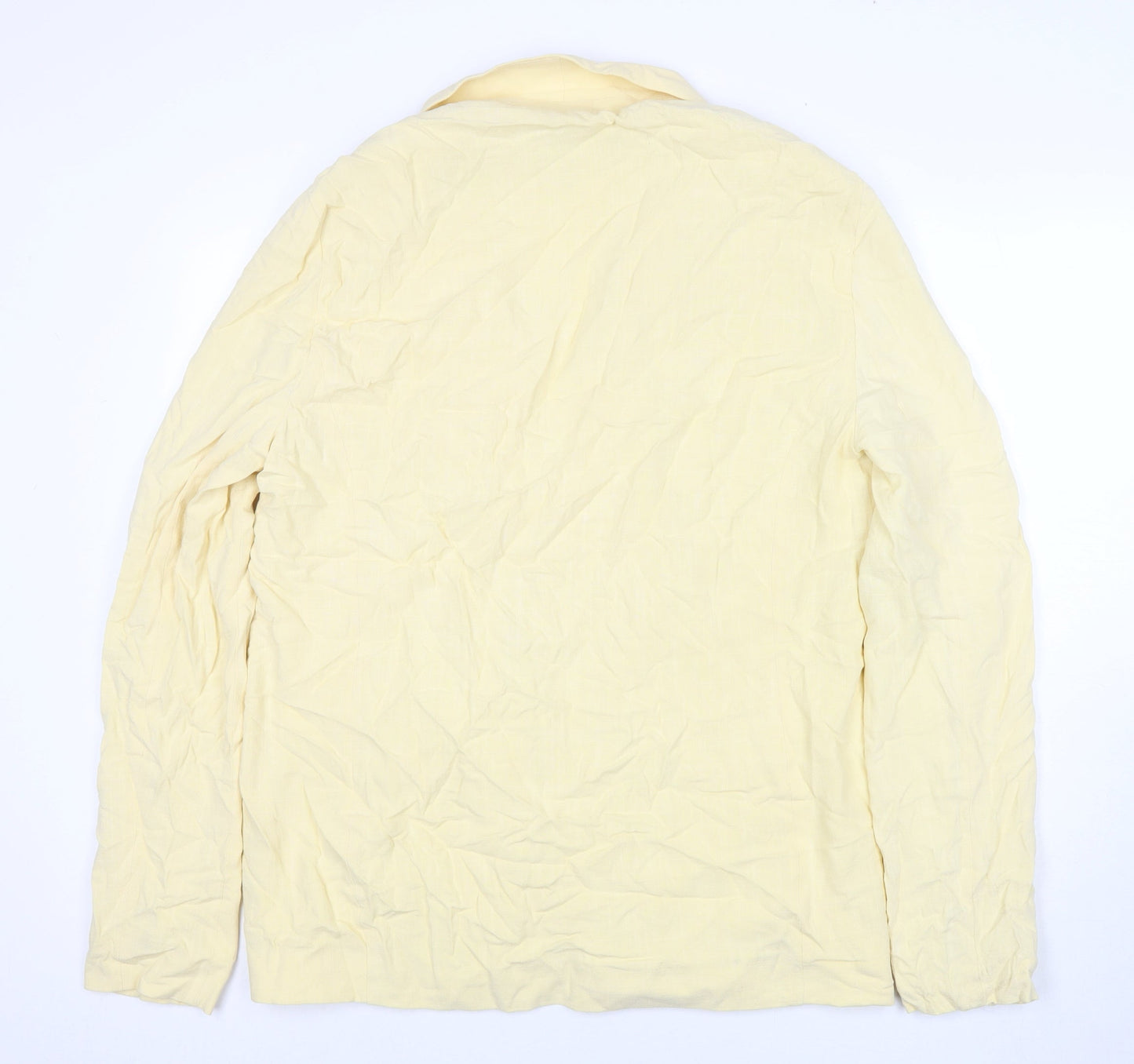 LTS Womens Yellow Jacket Blazer Size 12