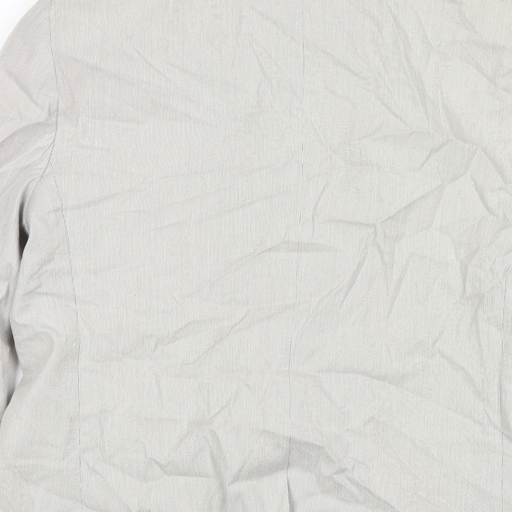 Gap Womens Grey Jacket Blazer Size 6 Button