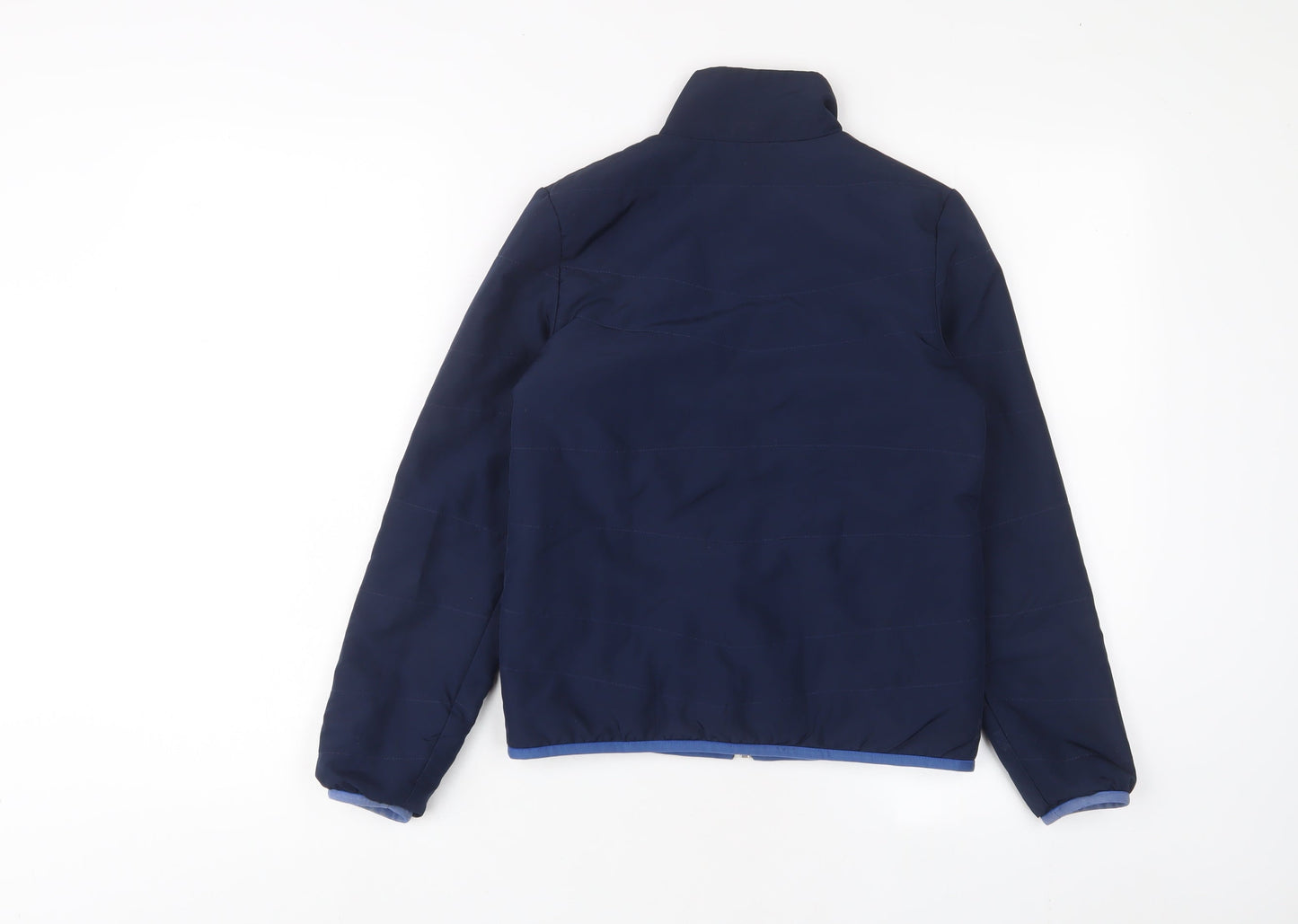 DECATHLON Boys Blue Jacket Coat Size 10 Years Zip