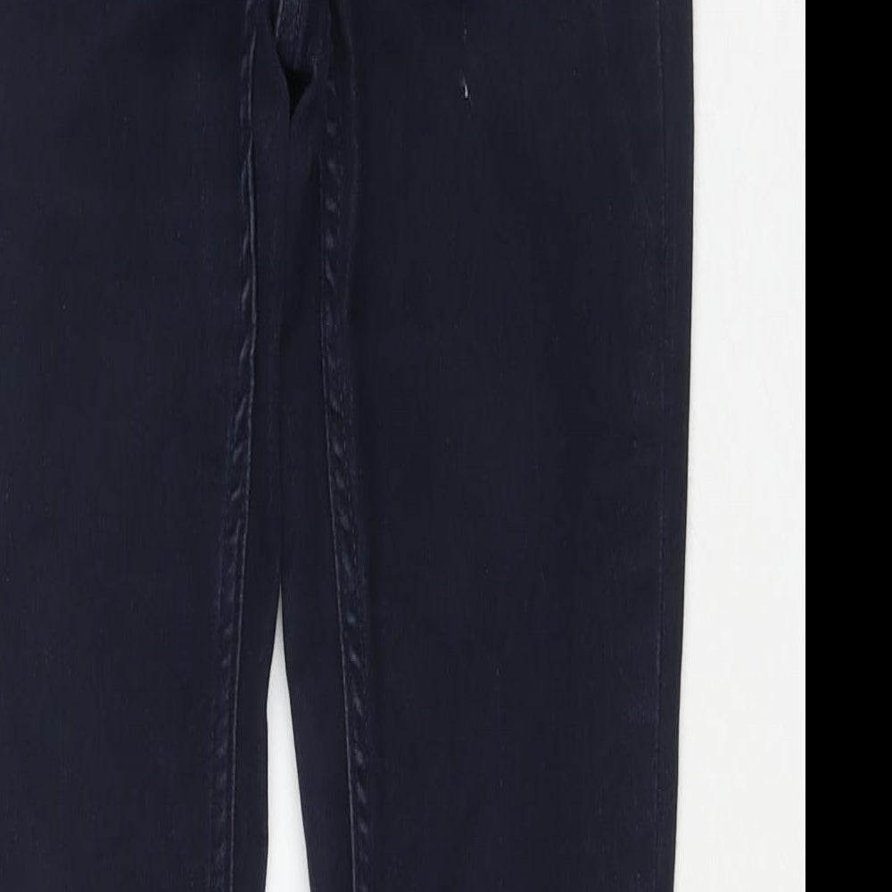 Pieces Womens Black Cotton Skinny Jeans Size S L29 in Regular Zip