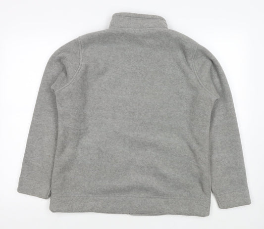 EWM Womens Grey Jacket Size 14 Zip - Size 14-16