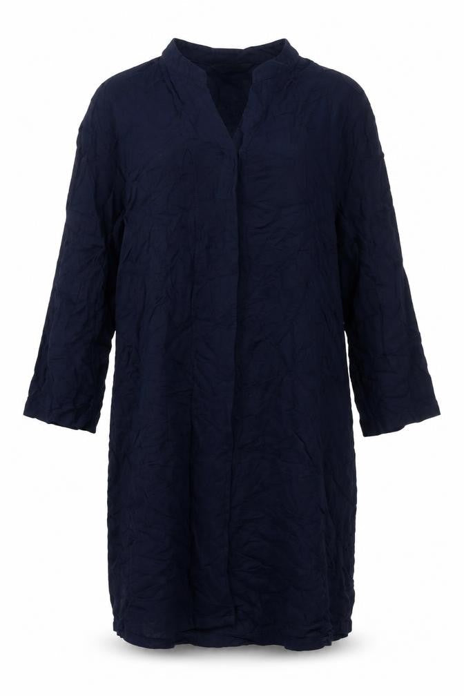 Marks and Spencer Womens Blue Viscose Shirt Dress Size 10 Sweetheart
