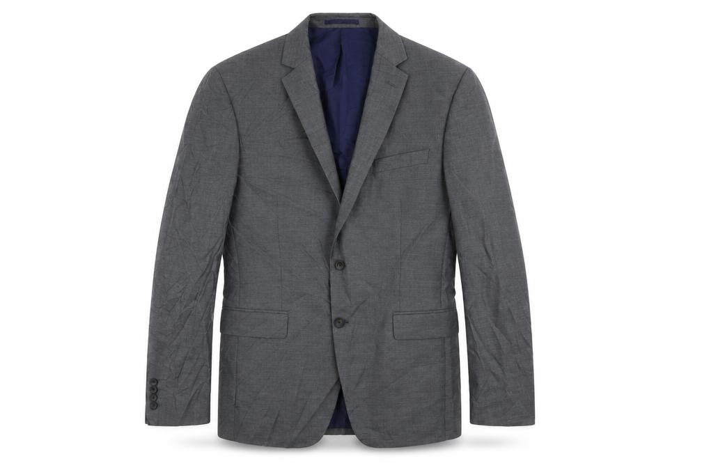 Marks and Spencer Mens Grey Wool Jacket Suit Jacket Size 41 Regular