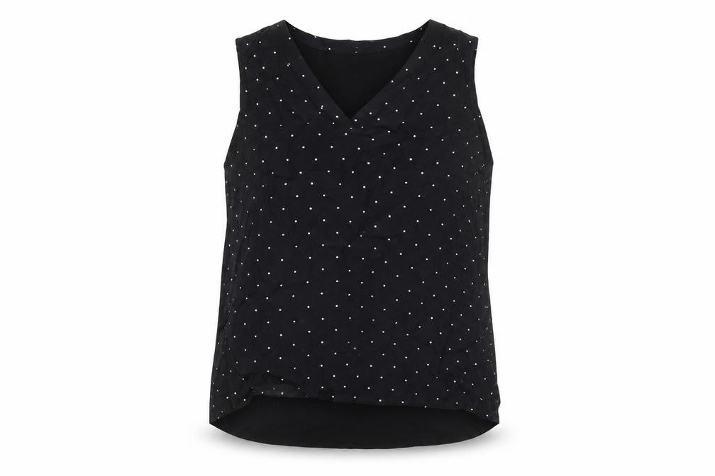 Womens UK Size S Gap Black Viscose Tank