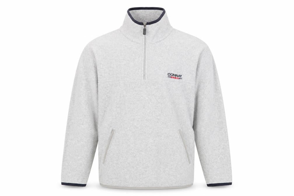 Mens UK S Regular Donnay Grey Pullover Sweatshirt