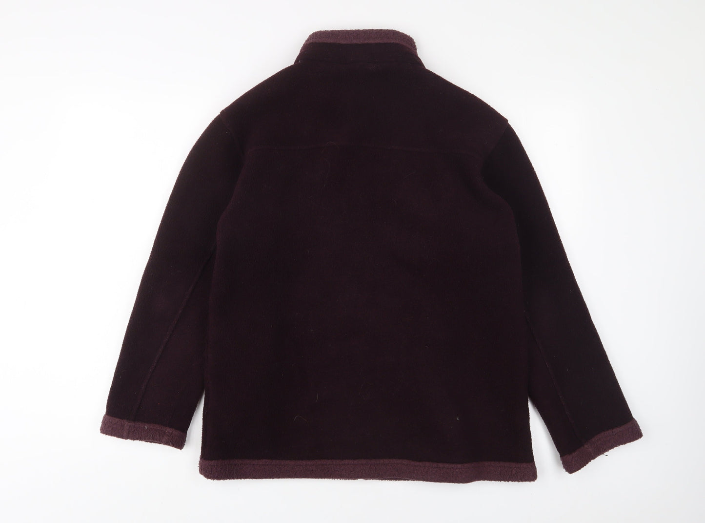 Marks and Spencer Womens Purple Jacket Size 12 Zip