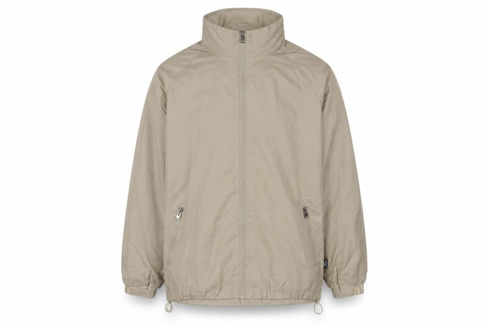 JBC Mens Beige Jacket Size XL Zip - Zip Pockets