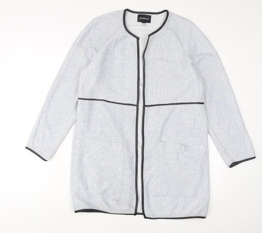 Stradivarius Womens Blue Jacket Size M - Open