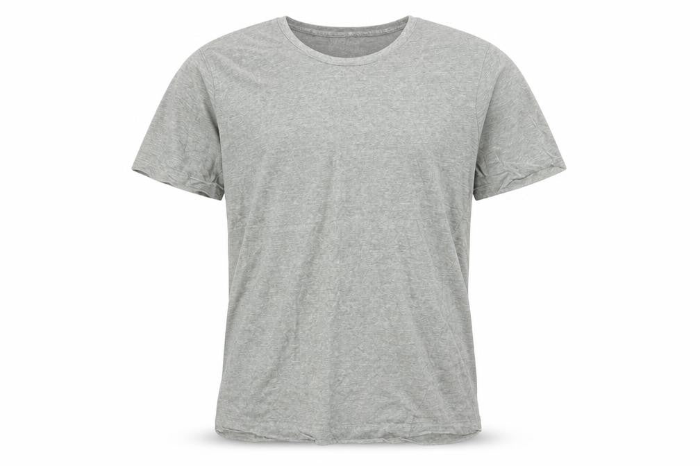 Front view of Vintage Polo Club men’s green cotton t-shirt, size L, crew neck