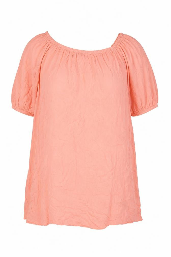 Marks and Spencer Womens Pink Viscose A-Line Size 20 Off the Shoulder - Beach Wear