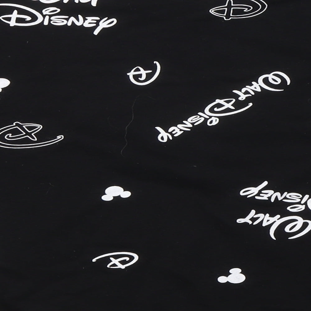 Disney Womens Black Polyester Pullover Sweatshirt Size S
