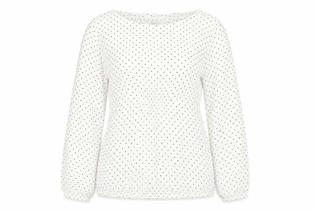 Womens UK Size L Gap White Polyester Blouse