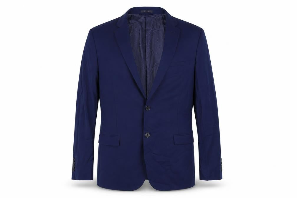 Marks and Spencer Mens Blue Wool Jacket Suit Jacket Size 40 Regular