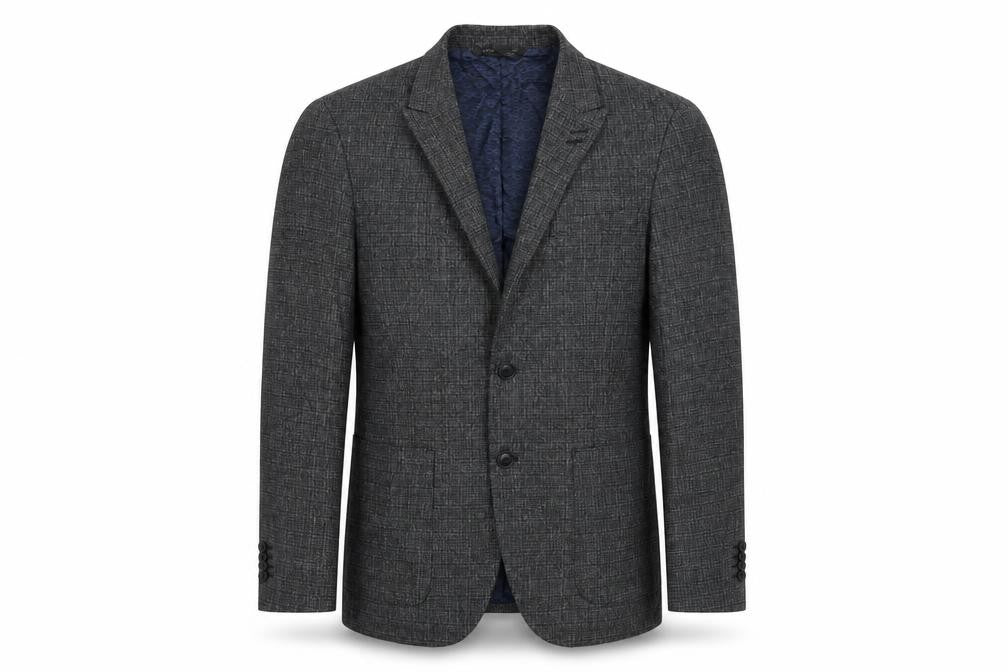 Marks and Spencer Mens Grey Viscose Jacket Suit Jacket Size 40 Regular