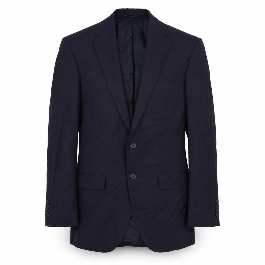 Marks and Spencer Mens Blue Polyester Jacket Suit Jacket Size 40 Regular