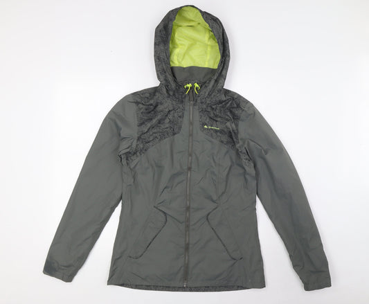 Quechua Womens Green Jacket Size XS Zip