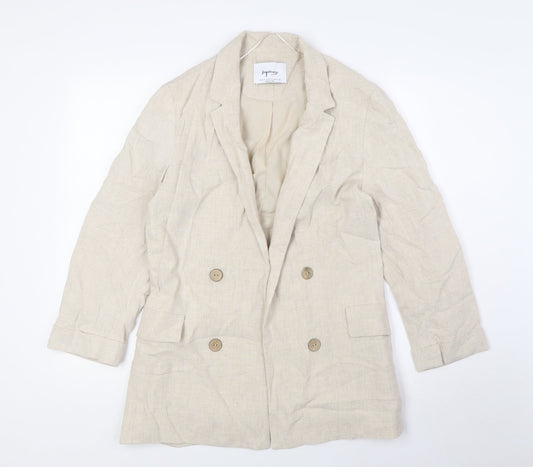 Stradivarius Womens Beige Jacket Size S - No Closure