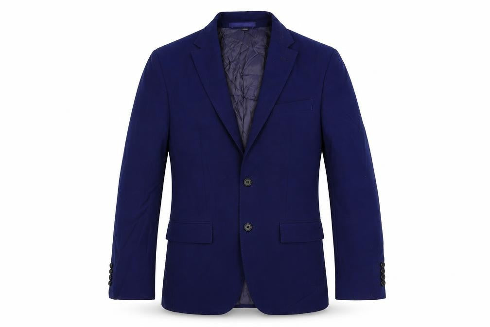 Marks and Spencer Mens Blue Wool Jacket Suit Jacket Size 38 Regular