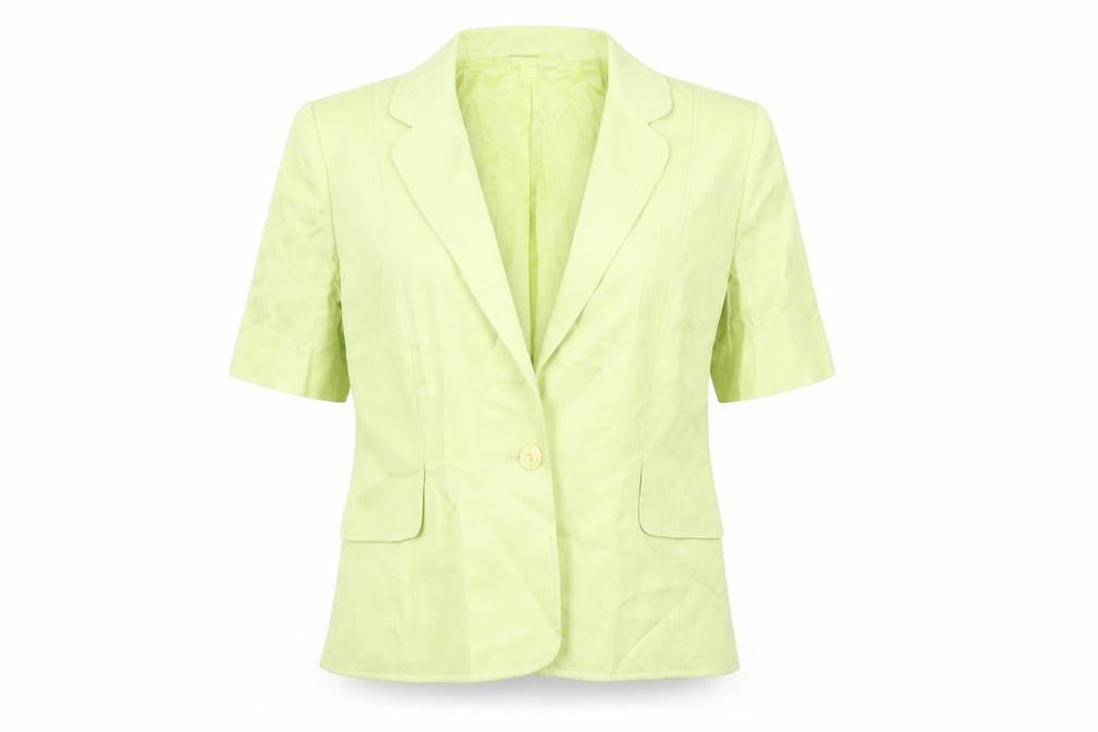Country Casuals Womens Green Jacket Size 16 Button
