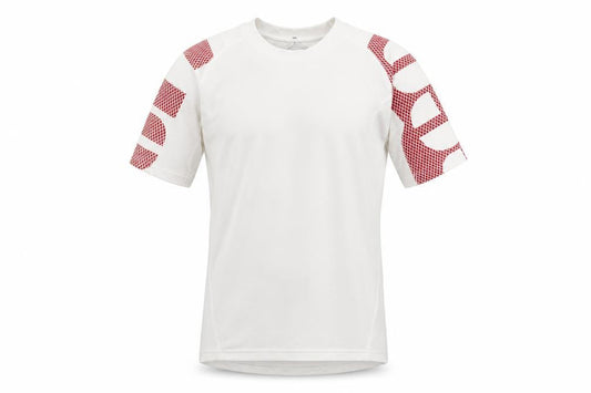 Reebok Mens White Nylon Basic T-Shirt Size M Crew Neck Pullover
