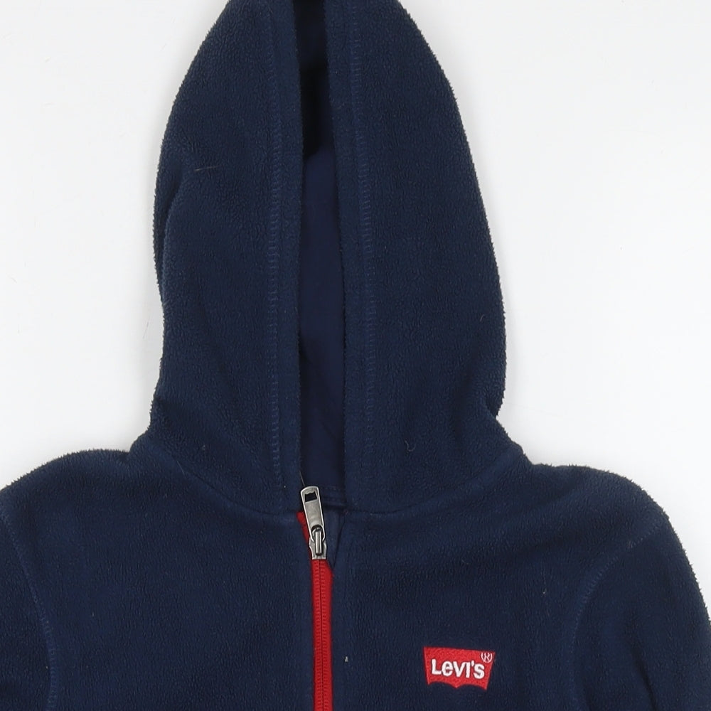 Levi's Boys Blue Jacket Size 10 Years Zip