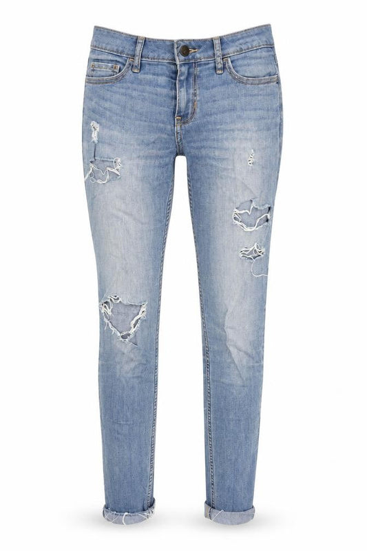 Hollister Womens Blue Cotton Blend Skinny Jeans Size 27 in L26.5 in Regular Zip