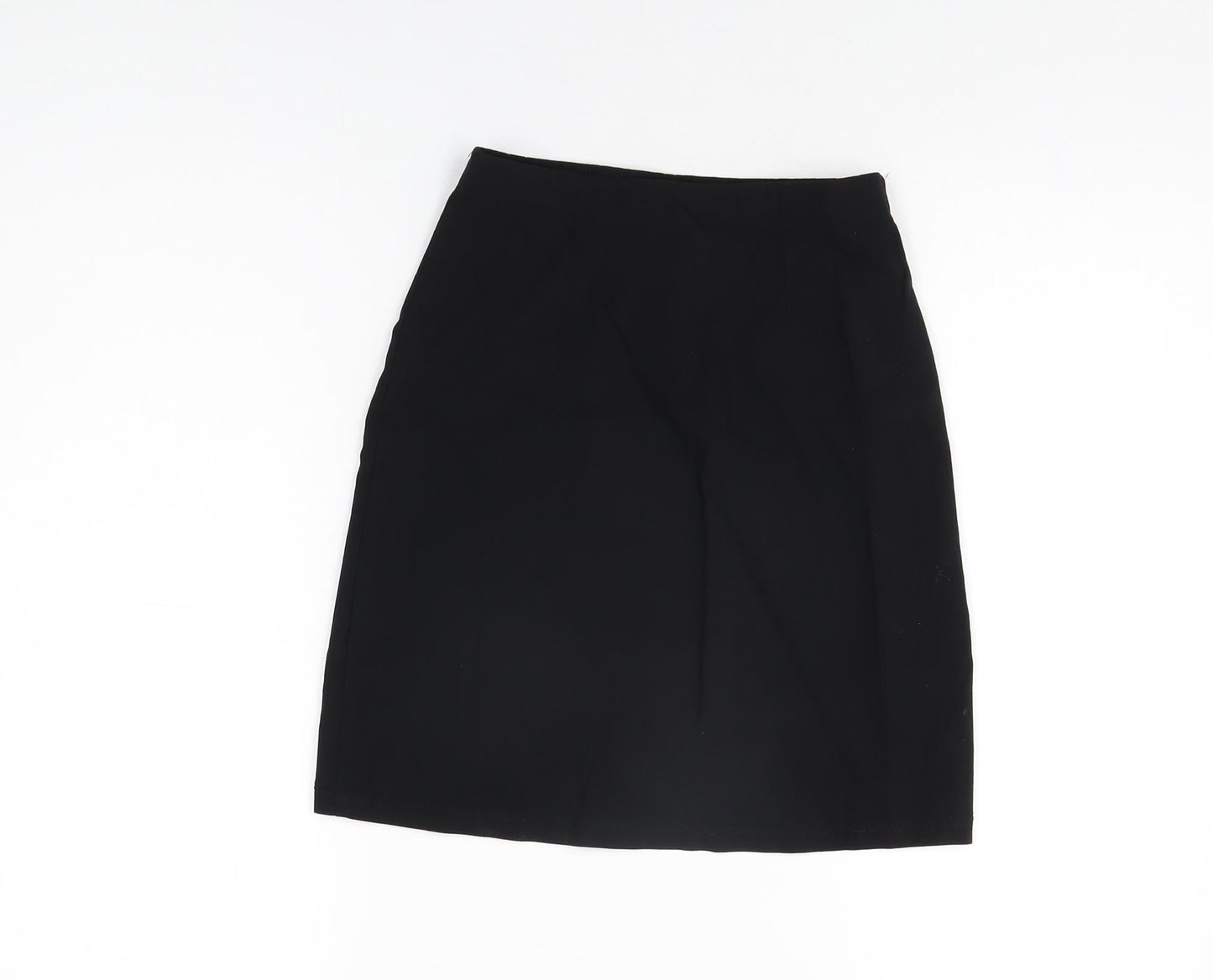 Banner Womens Black Viscose Mini Skirt Size 24 in