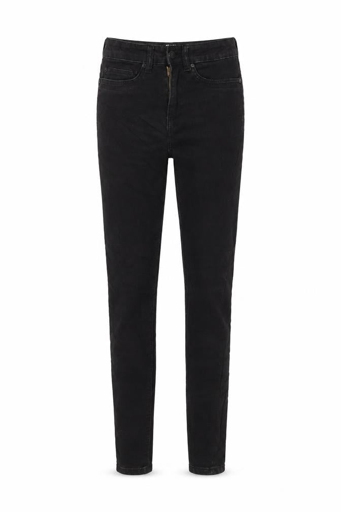 Noisy may Womens Black Cotton Skinny Jeans Size 26 in L30 in Regular Button