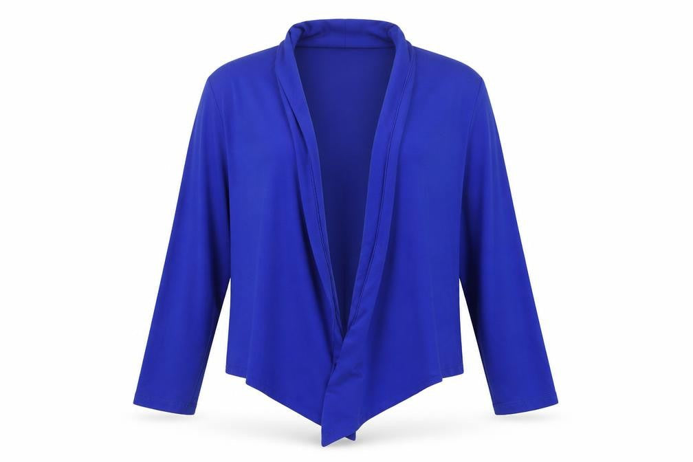 Debenhams Womens Blue Viscose Wrap Blouse Size 12 V-Neck