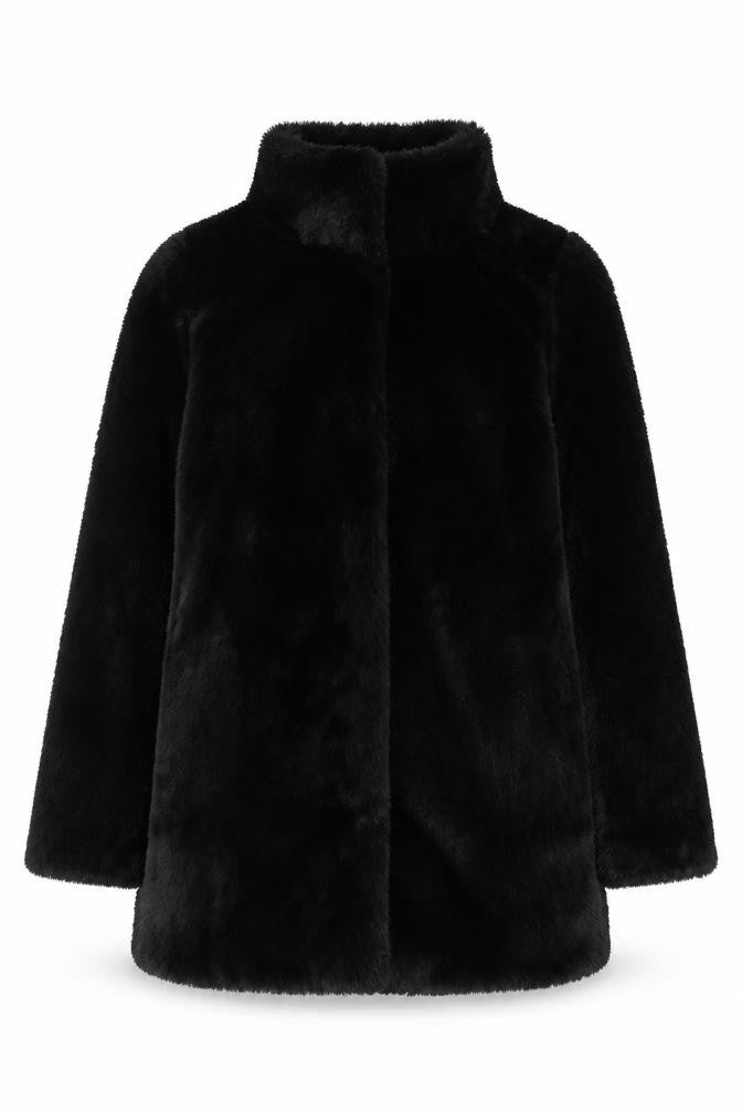 Dorothy Perkins Womens Black Jacket Size 12 Hook & Eye