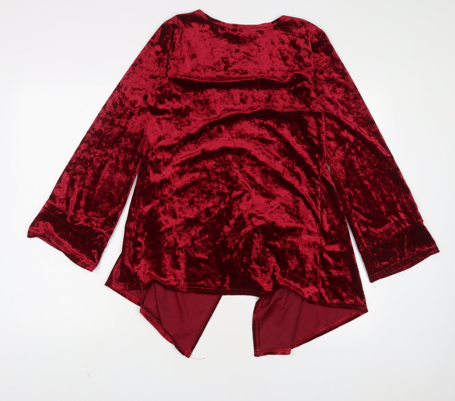 Jusdepm Womens Red Jacket Size S Tie - S/M