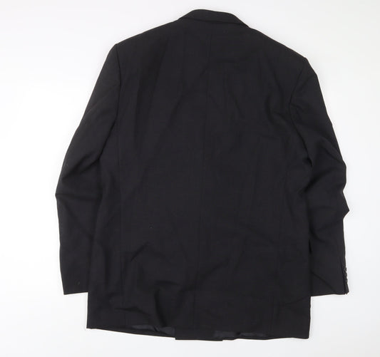 Cambridge Mens Grey Wool Jacket Suit Jacket Size 42 Regular - Inside pockets