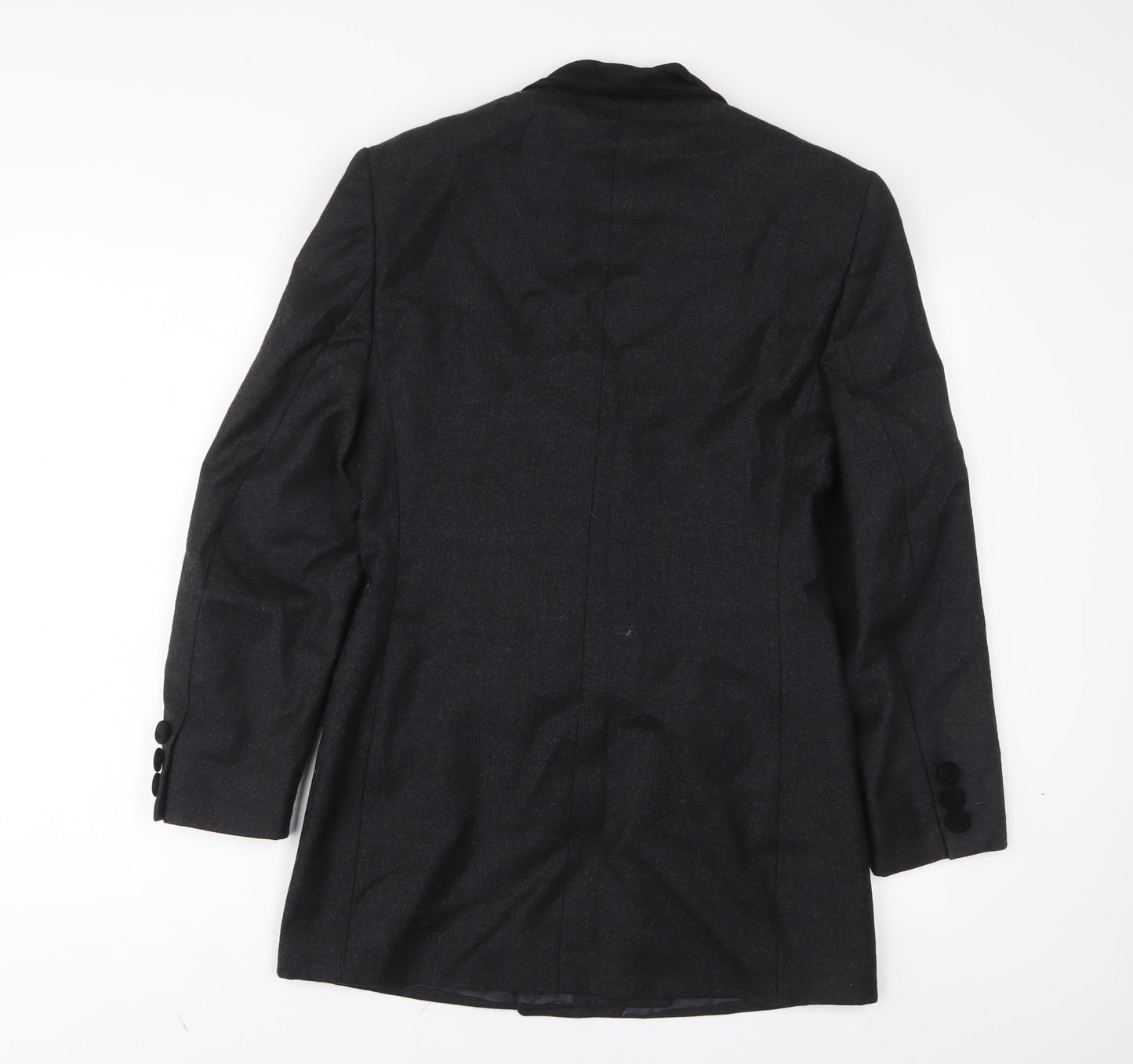 Marks and Spencer Womens Grey Jacket Size 10 Button