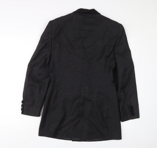 Marks and Spencer Womens Grey Jacket Size 10 Button