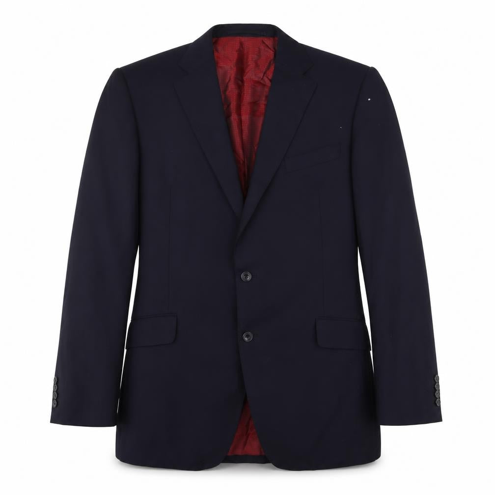 Marks and Spencer Mens Blue Wool Jacket Suit Jacket Size 42 Regular