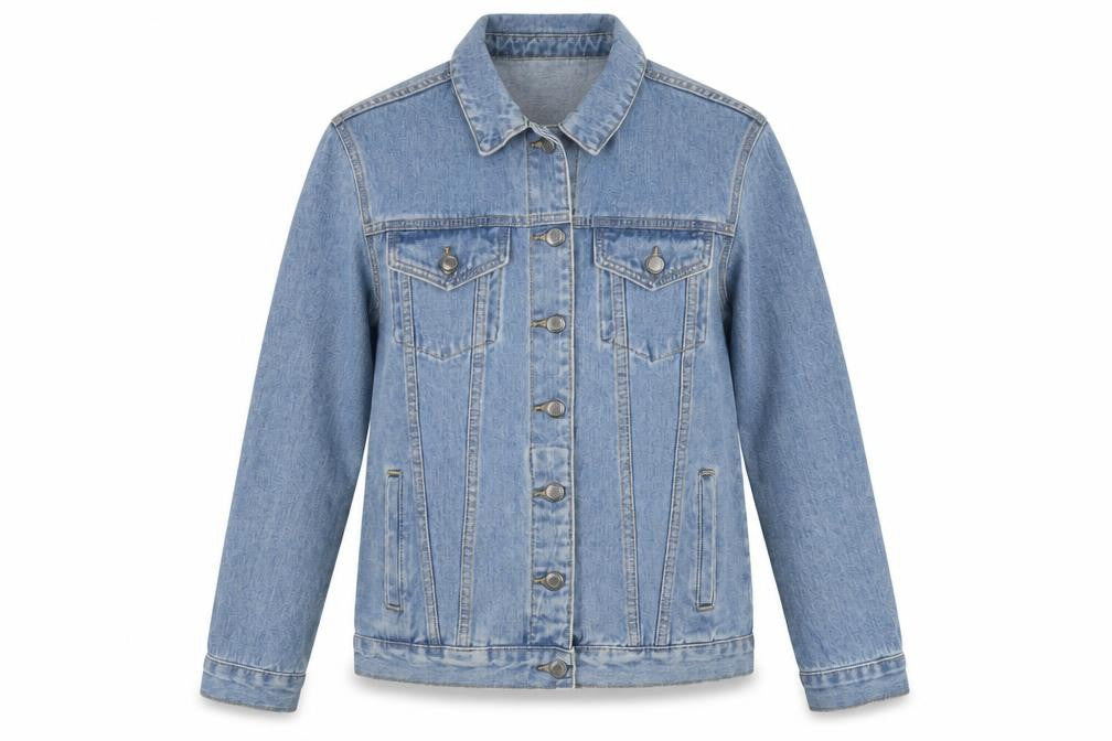 Boohoo Womens Blue Jacket Size 6 Button