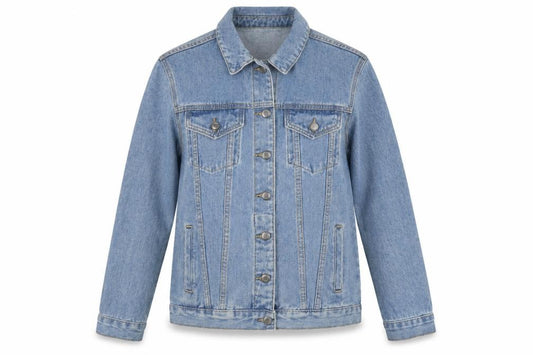 Boohoo Womens Blue Jacket Size 6 Button