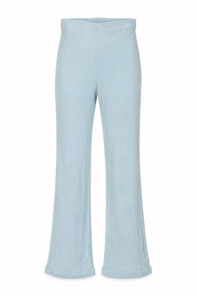 Zara Womens Blue Viscose Trousers Size S L34 in Regular