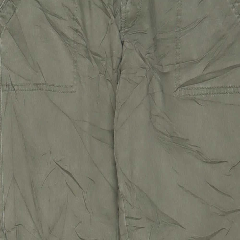 Gap Womens Green Cotton Skinny Jeans Size 14 L29 in Regular Zip