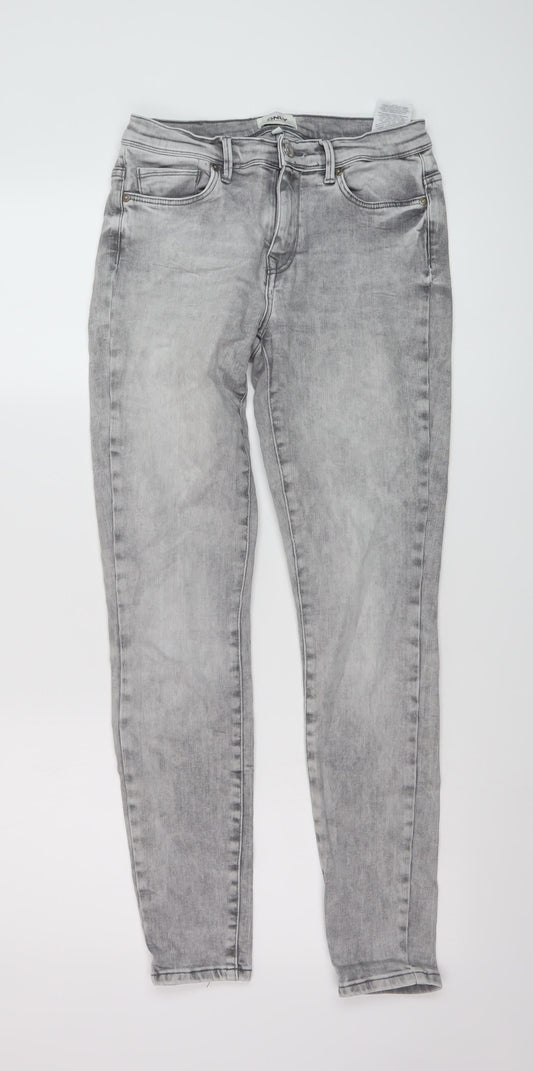 Only Womens Green Cotton Skinny Jeans Size 29 in L29 in Regular Button
