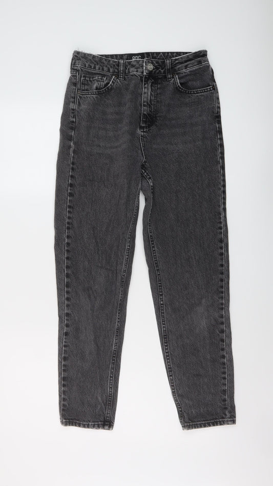 BDG Womens Grey Cotton Mom Jeans Size 27 in L27 in Regular Button