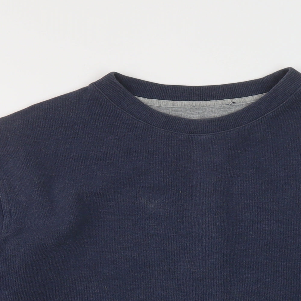 Gap Mens Blue Polyester Pullover Sweatshirt Size M