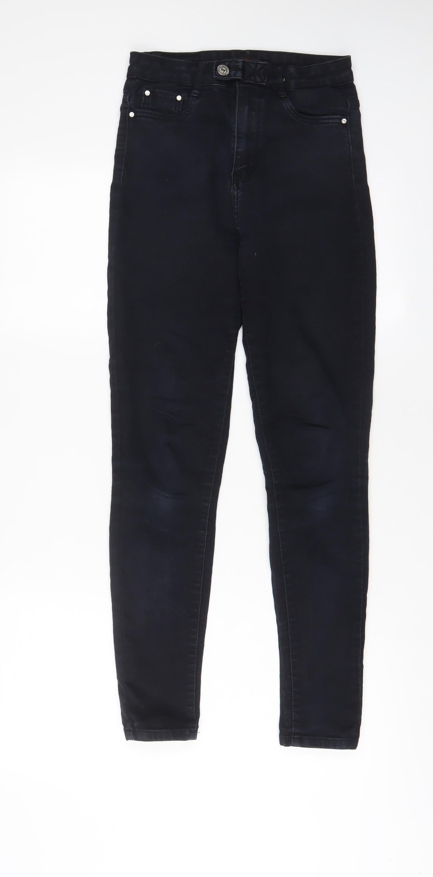 D.Blues Womens Blue Cotton Skinny Jeans Size 28 in L28 in Regular Zip